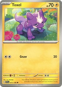 Toxel (71) - SV01: Scarlet & Violet Base Set (SVI)