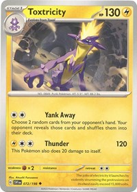 Toxtricity (72) - SV01: Scarlet & Violet Base Set (SVI)