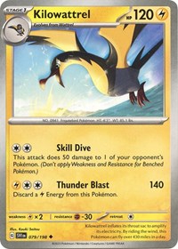 Kilowattrel (79) - SV01: Scarlet & Violet Base Set (SVI)