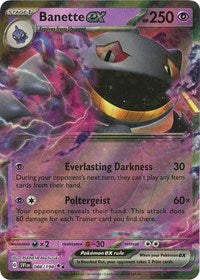 Banette ex (88) - SV01: Scarlet & Violet Base Set (SVI)
