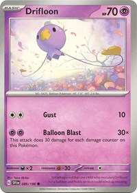 Drifloon (89) - SV01: Scarlet & Violet Base Set (SVI)