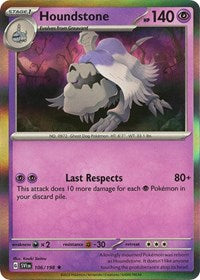 Houndstone (106) - SV01: Scarlet & Violet Base Set (SVI)
