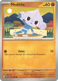 Meditite (110) - SV01: Scarlet & Violet Base Set (SVI)