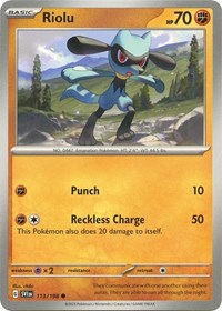 Riolu (113) - SV01: Scarlet & Violet Base Set (SVI)