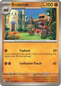 Krokorok (116) - SV01: Scarlet & Violet Base Set (SVI)