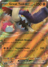 Great Tusk ex (123) - SV01: Scarlet & Violet Base Set (SVI)