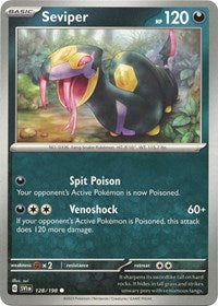 Seviper (128) - SV01: Scarlet & Violet Base Set (SVI)