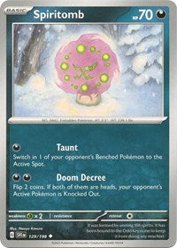 Spiritomb (129) - SV01: Scarlet & Violet Base Set (SVI)