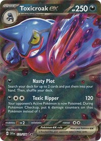 Toxicroak ex (131) - SV01: Scarlet & Violet Base Set (SVI)