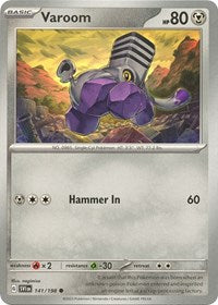 Varoom (141) - SV01: Scarlet & Violet Base Set (SVI)