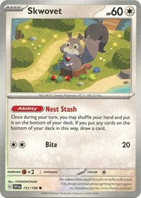 Skwovet (151) - SV01: Scarlet & Violet Base Set (SVI)