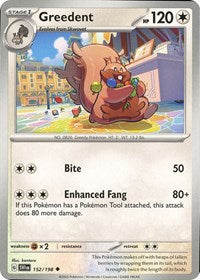 Greedent (152) - SV01: Scarlet & Violet Base Set (SVI)