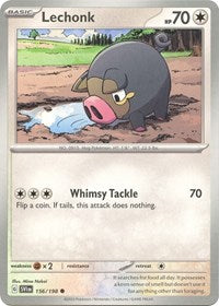 Lechonk (156) - SV01: Scarlet & Violet Base Set (SVI)