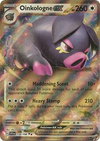 Oinkologne ex (158) - SV01: Scarlet & Violet Base Set (SVI)