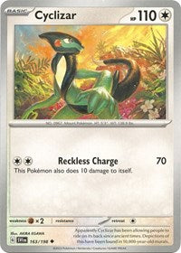 Cyclizar (163) - SV01: Scarlet & Violet Base Set (SVI)