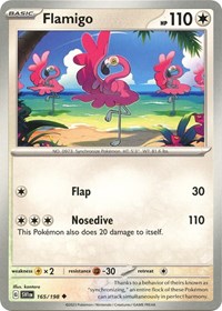 Flamigo (165) - SV01: Scarlet & Violet Base Set (SVI)