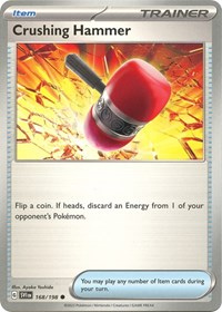 Crushing Hammer (168) - SV01: Scarlet & Violet Base Set (SVI)