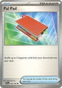 Pal Pad (182) - SV01: Scarlet & Violet Base Set (SVI)