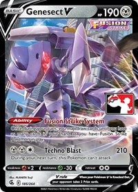 Genesect V (185) - Prize Pack Series Cards