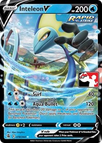 Inteleon V (78) - Prize Pack Series Cards