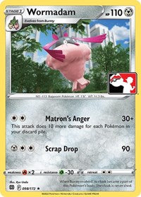 Wormadam (98) - Prize Pack Series Cards