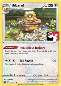 Bibarel (121) - Prize Pack Series Cards