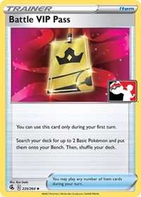 Battle VIP Pass (225) - Prize Pack Series Cards