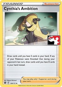 Cynthia's Ambition (138) - Prize Pack Series Cards