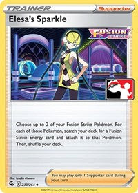 Elesa's Sparkle (233) - Prize Pack Series Cards
