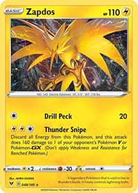 Zapdos (Cosmos Holo) (48) - Miscellaneous Cards & Products (MCAP)
