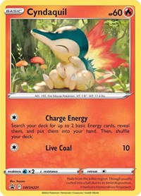 Cyndaquil - SWSH221 (Cosmos Holo) (SWSH221) - SWSH: Sword & Shield Promo Cards (SWSD)