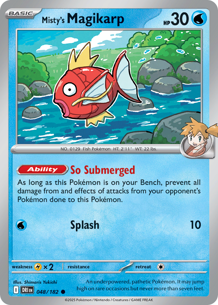 Misty's Magikarp (48/182) - Destined Rivals (DRI)