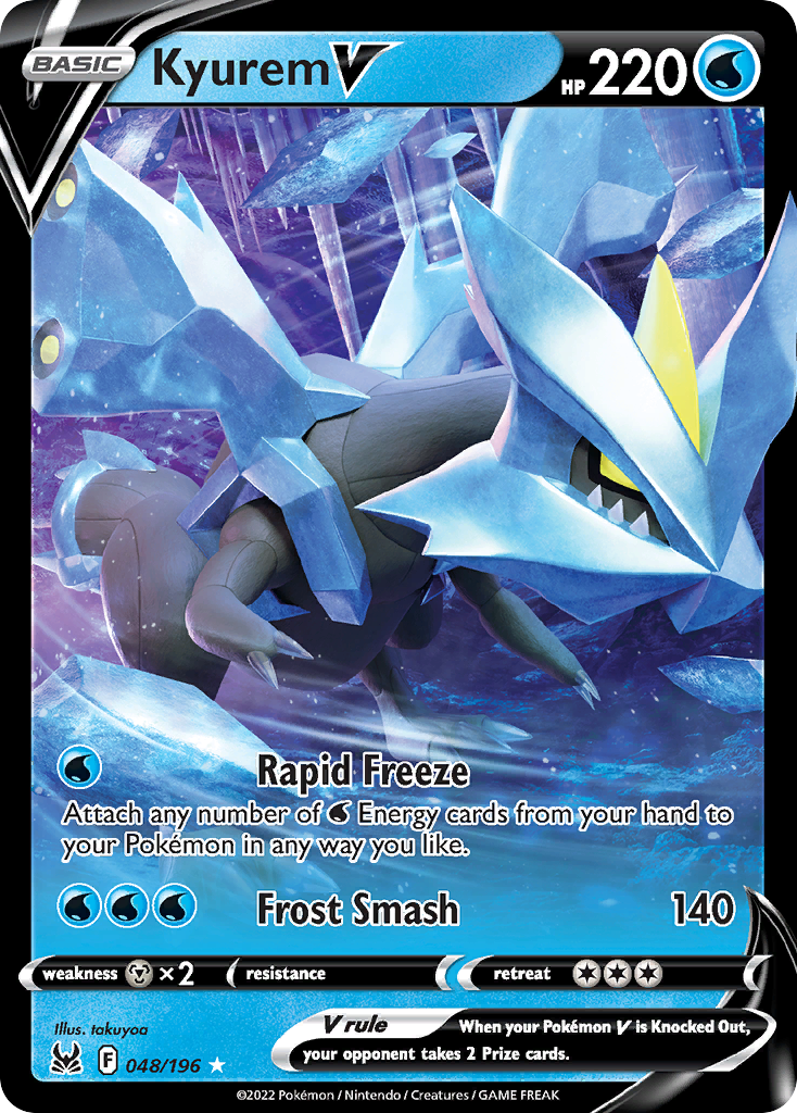 Kyurem V (48/196) - [Holo Foil] Lost Origin (LOR)