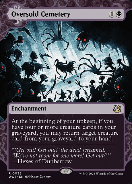 Oversold Cemetery (33) - Wilds of Eldraine: Enchanting Tales (WOT)