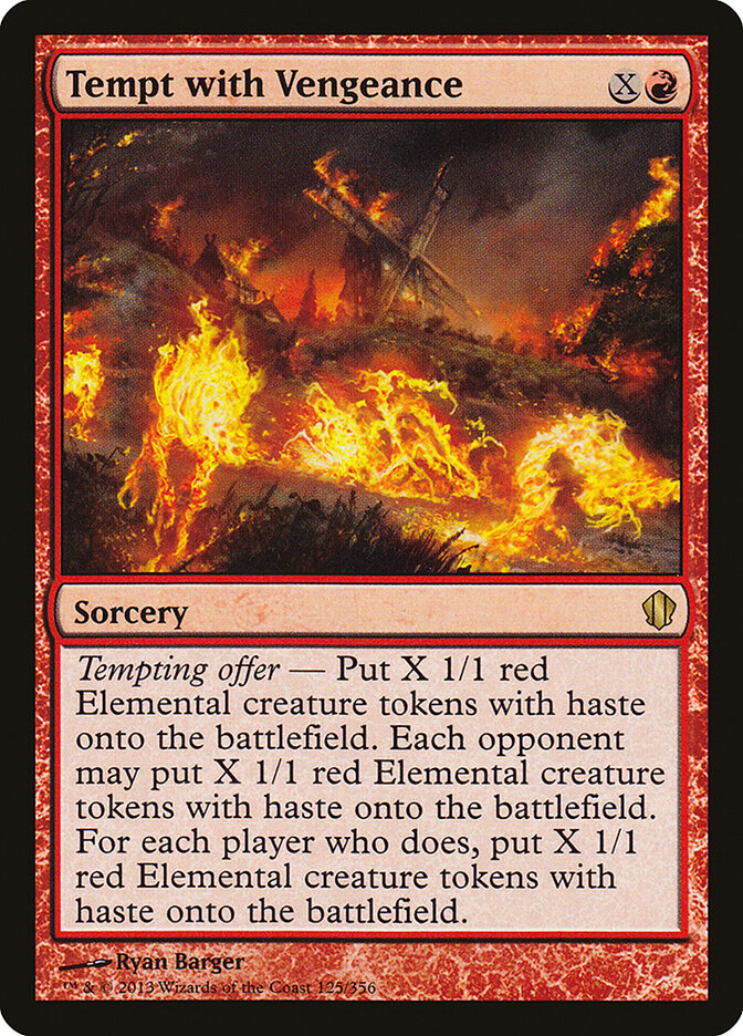 Tempt with Vengeance (125) - Commander 2013 (C13)