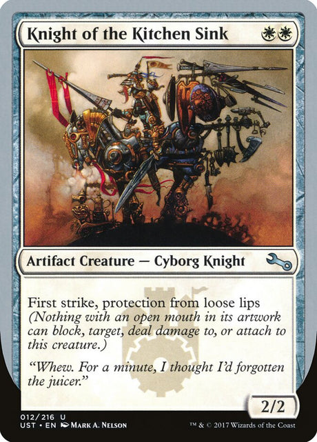 Knight of the Kitchen Sink (12c) - Unstable (UST)