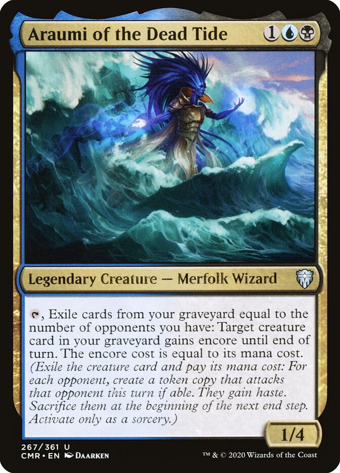 Araumi of the Dead Tide (267) - Commander Legends (CMR)