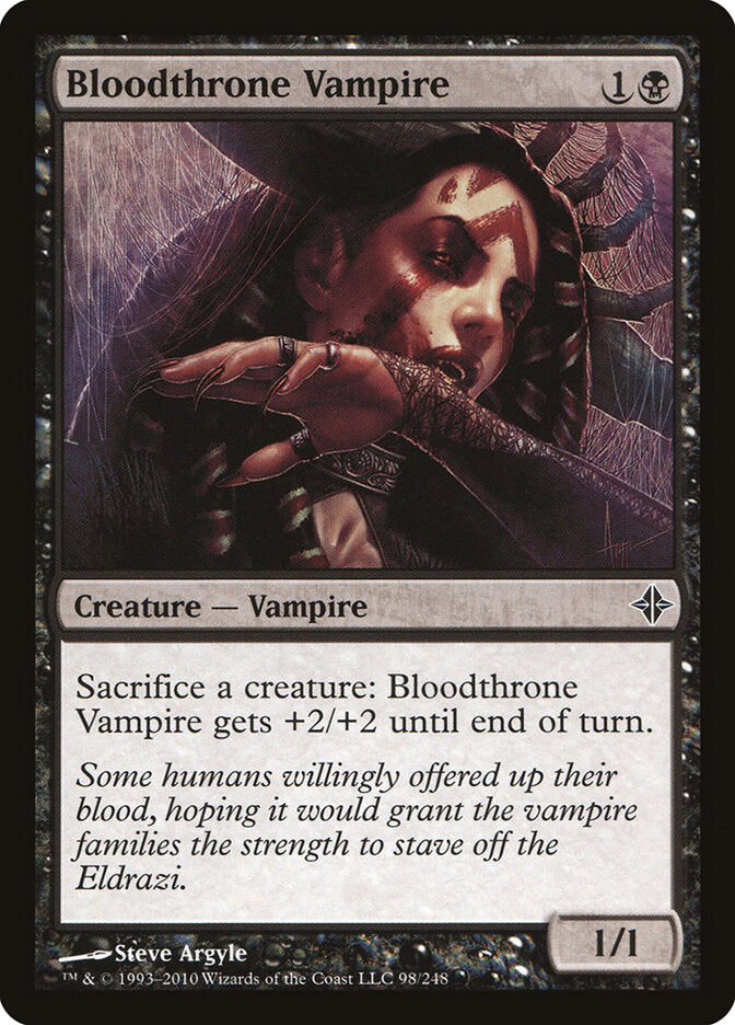 Bloodthrone Vampire (98) - Rise of the Eldrazi (ROE)