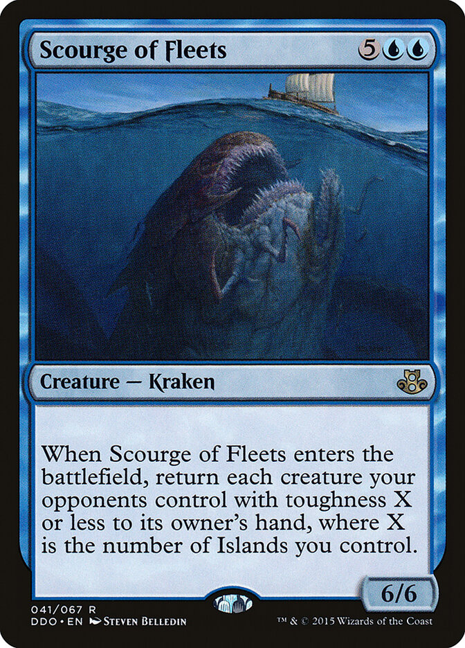 Scourge of Fleets (41) - Duel Decks: Elspeth vs. Kiora (DDO)