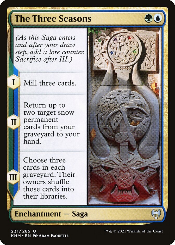 The Three Seasons (231) - Kaldheim (KHM)