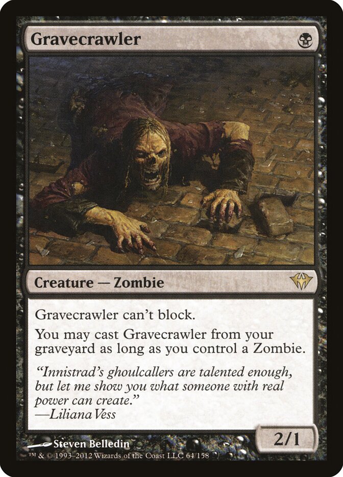 Gravecrawler (64) - Dark Ascension (DKA)