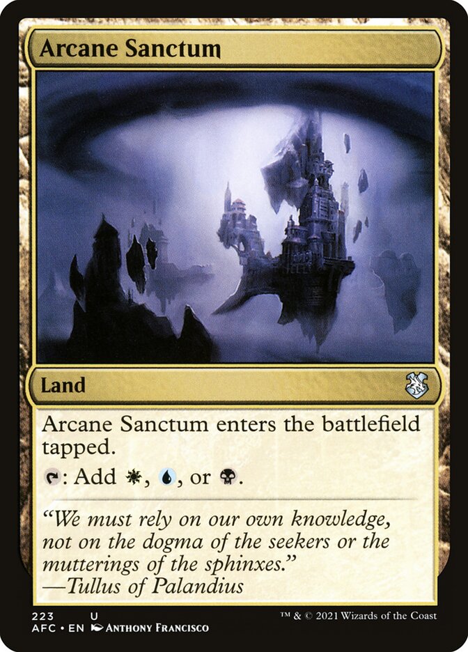 Arcane Sanctum (223) - Forgotten Realms Commander (AFC)