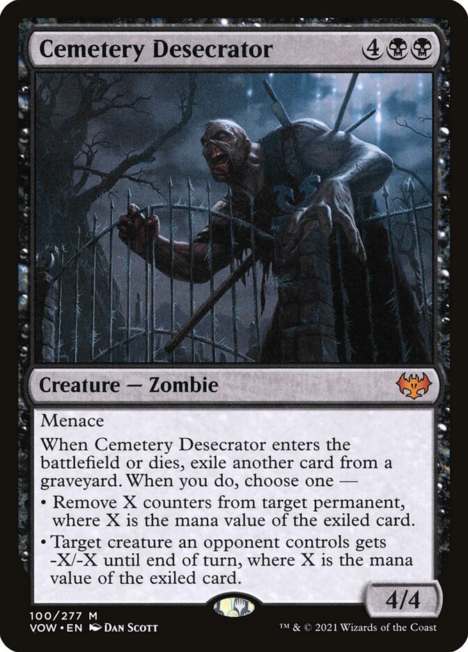 Cemetery Desecrator (100) - Innistrad: Crimson Vow (VOW)