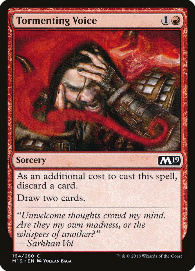 Tormenting Voice (164) - Core Set 2019 (M19)