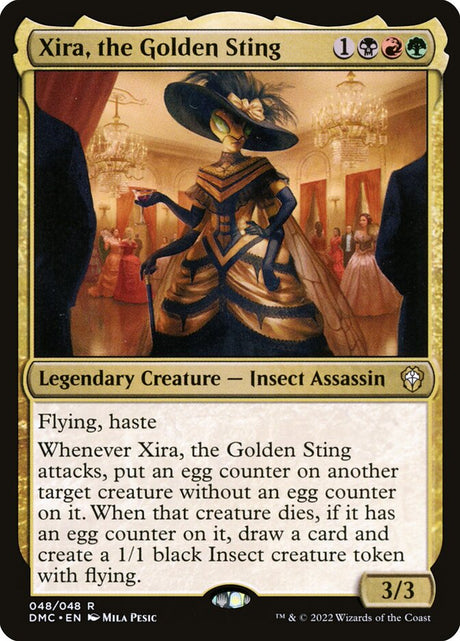 Xira, the Golden Sting (48) - Dominaria United Commander (DMC)