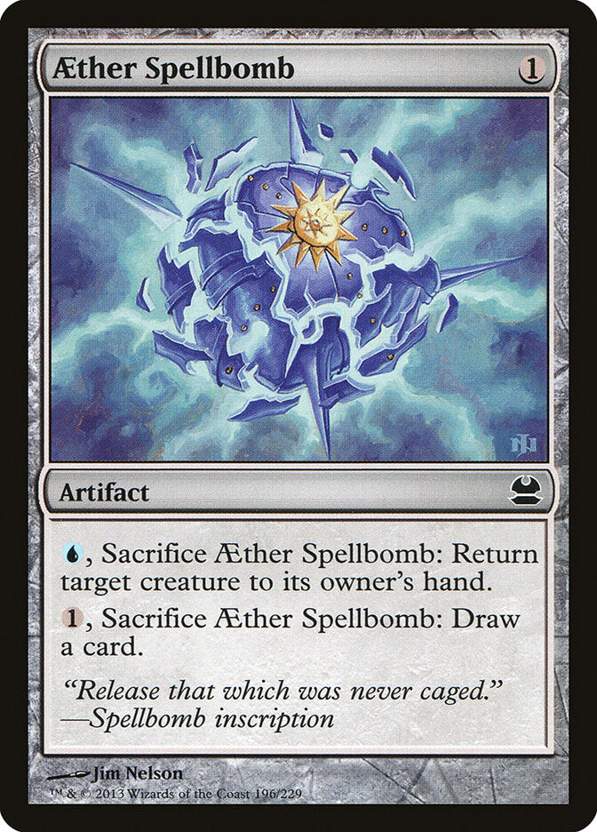 Aether Spellbomb (196) - Modern Masters (MMA)