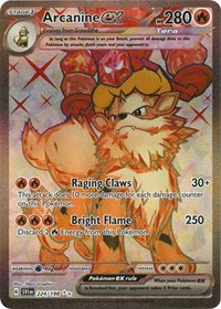 Arcanine ex (224) - SV01: Scarlet & Violet Base Set (SVI)