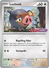 Lechonk - 154/198 (Store Promo) (154) - Miscellaneous Cards & Products (MCAP)