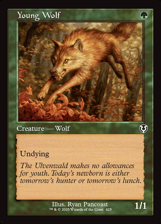 Young Wolf - [Foil, Retro Frame] Innistrad Remastered (INR)