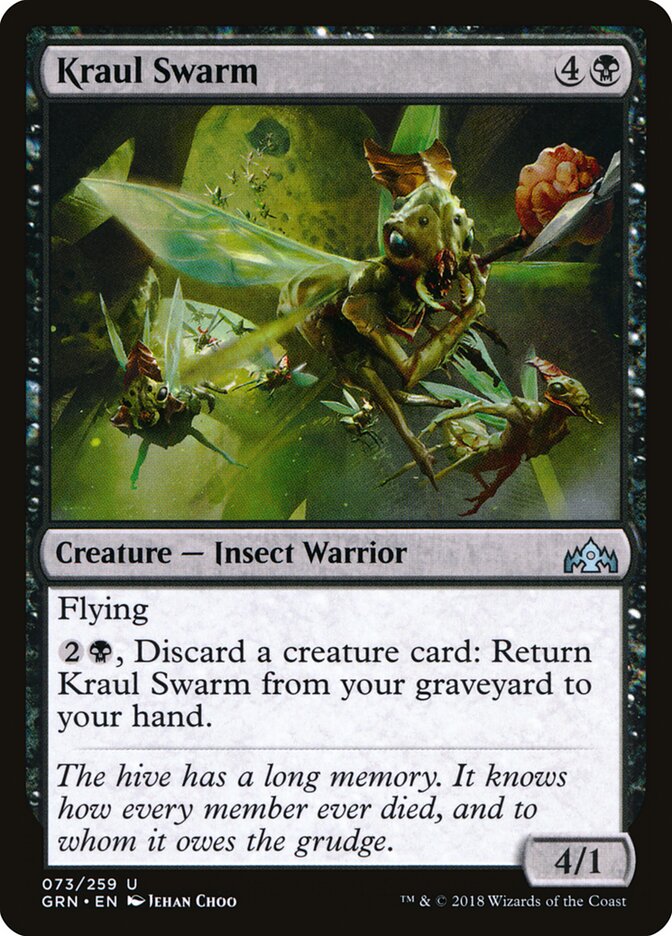 Kraul Swarm (73) - Guilds of Ravnica (GRN)